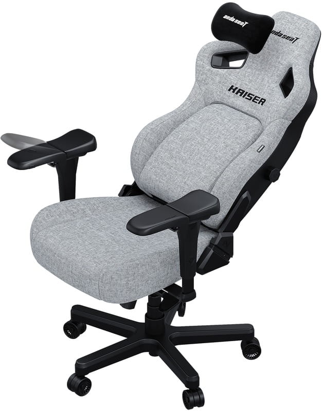 Крісло для геймерів Anda Seat Kaiser 4 Size XL Fabric Gray (AD12YDDC-XLL-20-G-CF)