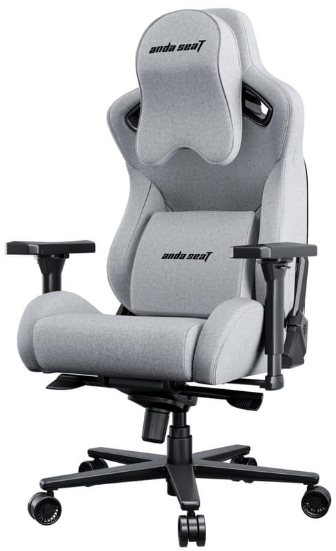 Крісло для геймерів Anda Seat Kaiser 2 Pro Size XL Fabric Gray (AD12YXL-17-G-F-G01)