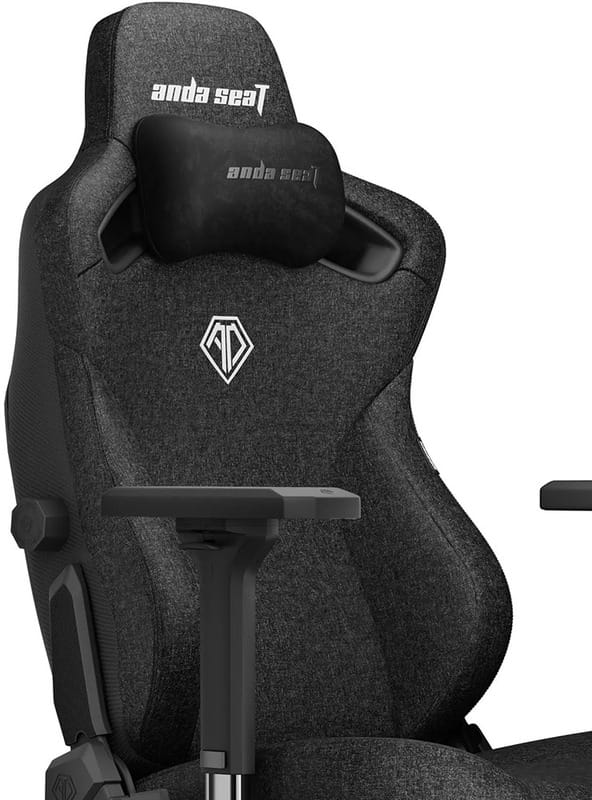 Кресло для геймеров Anda Seat Kaiser 3 Size L Fabric Black (AD12YDC-L-01-B-CF)