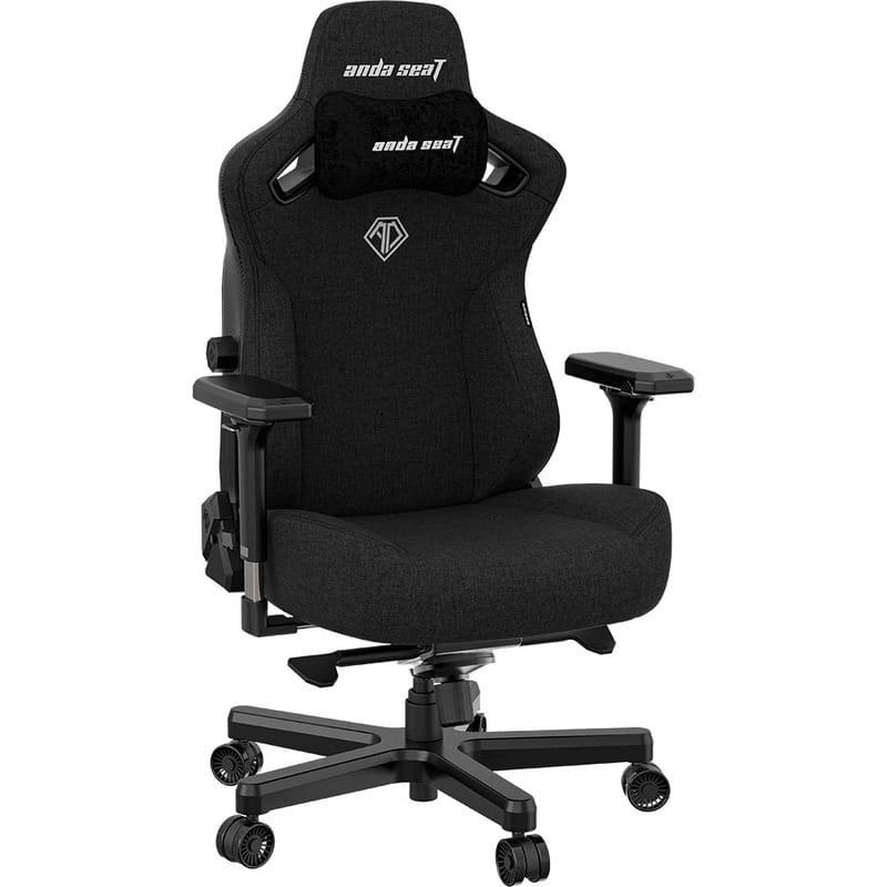 Кресло для геймеров Anda Seat Kaiser 3 Size L Fabric Black (AD12YDC-L-01-B-CF)