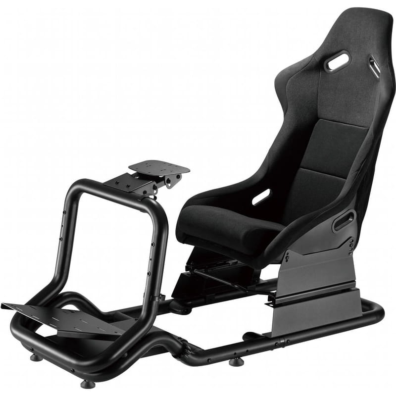 Кресло-кокпит с креплением для руля и педалей GamePro RS167 Black