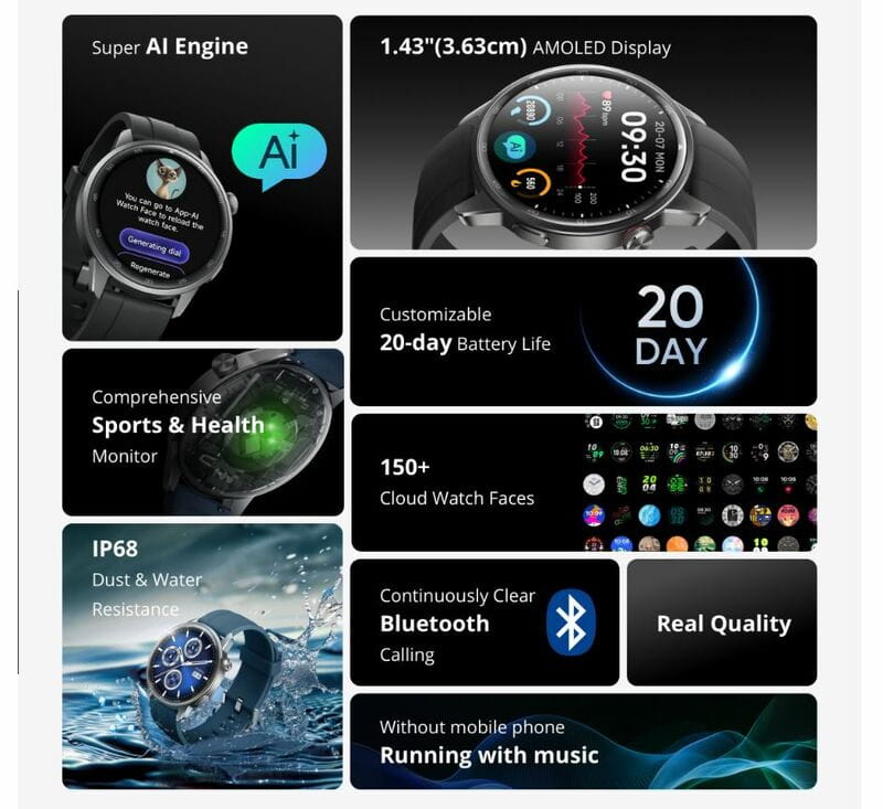 Смарт-часы Realme Watch S2 Black_EU
