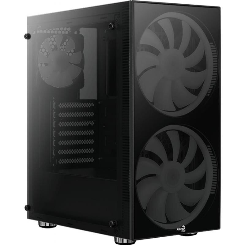 Корпус AeroCool Python (Python-G-BK-v1) Black без БП