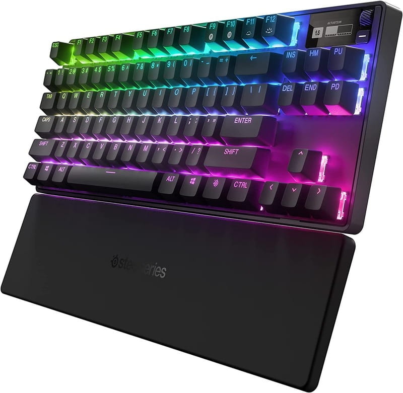 Клавiатура бездротова SteelSeries Apex Pro TKL WL UA (64865) Black