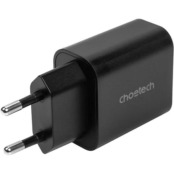 Мережевий зарядний пристрій Choetech USB Type-C 25W PD+PPS Black (PD6003)