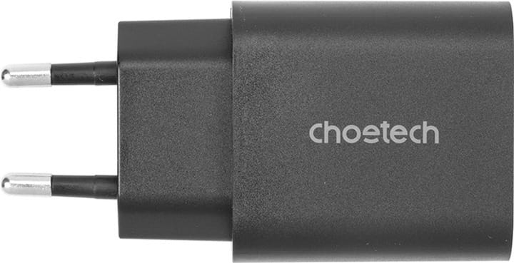 Мережевий зарядний пристрій Choetech USB Type-C 25W PD+PPS Black (PD6003)