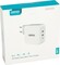 Фото - Сетевое зарядное устройство Choetech GaN 2хUSB Type-C PD100W White (PD6008) | click.ua