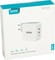 Фото - Сетевое зарядное устройство Choetech GaN 2хUSB Type-C PD100W White (PD6008) | click.ua
