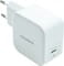 Фото - Сетевое зарядное устройство Choetech GaN USB Type-C 45W PD 3.0 QC 3.0 PPS White (PD8007) | click.ua