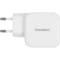 Фото - Сетевое зарядное устройство Choetech GaN USB Type-C 45W PD 3.0 QC 3.0 PPS White (PD8007) | click.ua