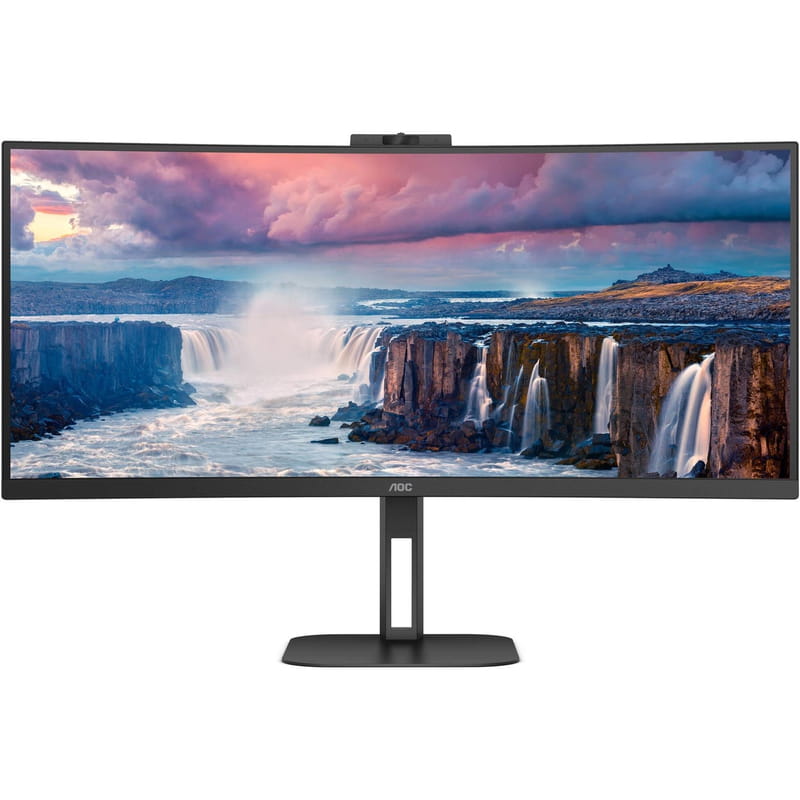 Монiтор AOC 34" CU34V5C/BK VA Black Curved 100Hz