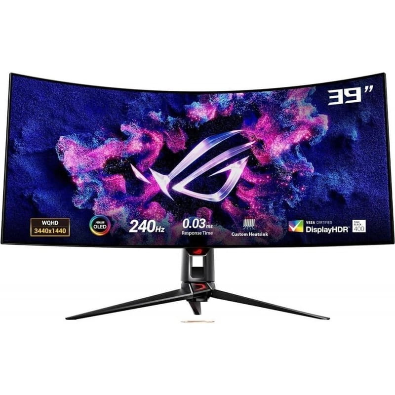 Монитор Asus 39" ROG Swift PG39WCDM (90LM09R0-B01170) OLED Black Curved 240Hz