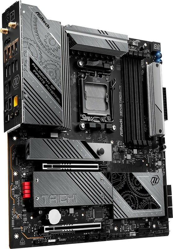 Материнская плата ASRock X870E Taichi Lite Socket AM5