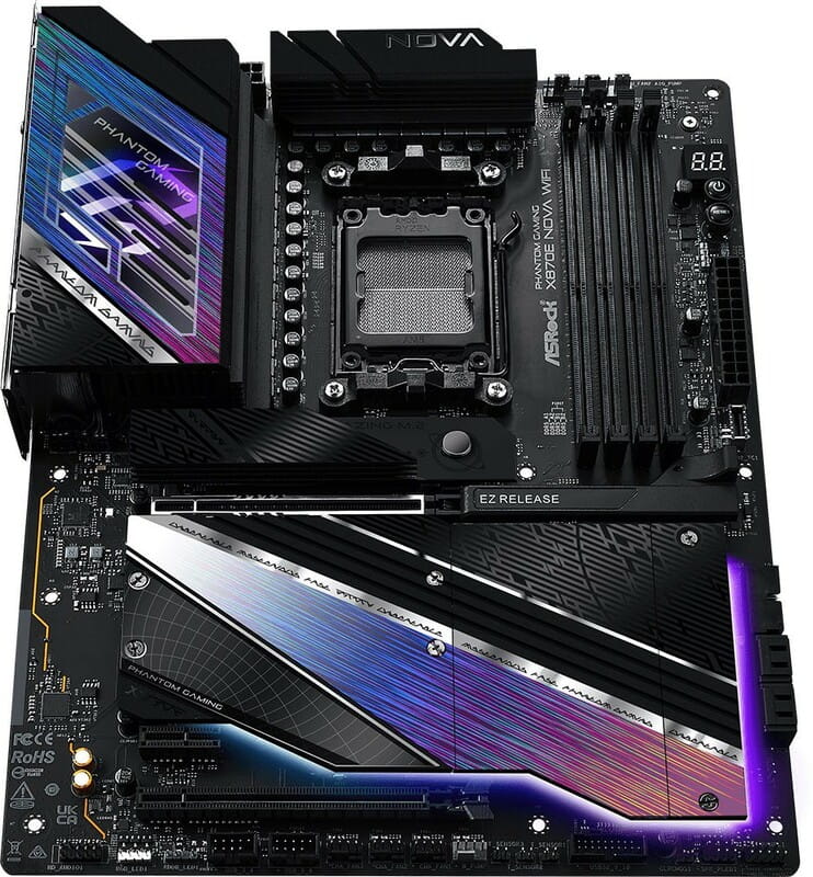 Материнская плата ASRock X870E Nova WiFi Socket AM5