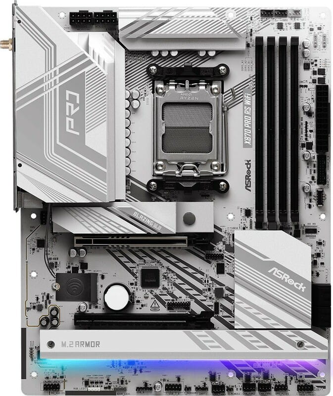 Материнская плата ASRock X870 Pro RS WiFi Socket AM5
