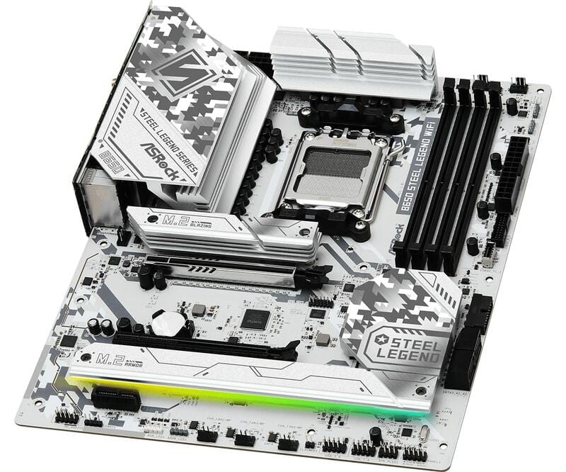 Материнська плата ASRock B650 Steel Legend WiFi Socket AM5