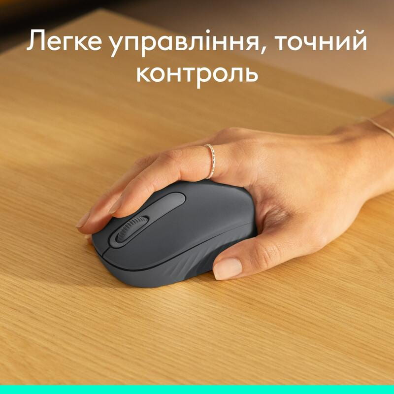 Мышь беспроводная Logitech M196 Graphite (910-007459)