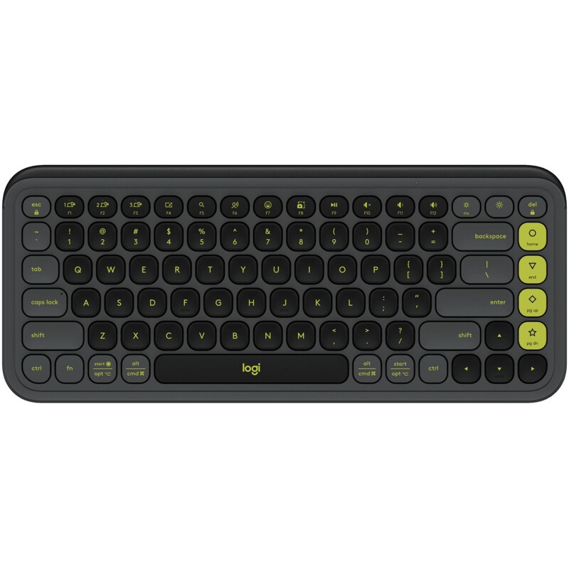 Клавиатура беспроводная Logitech Pop Icon Keys Graphite (920-013157)