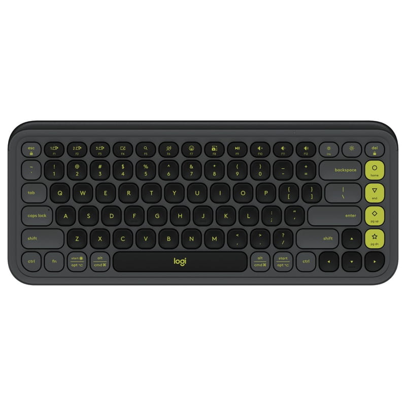 Клавiатура бездротова Logitech Pop Icon Keys Graphite (920-013157)