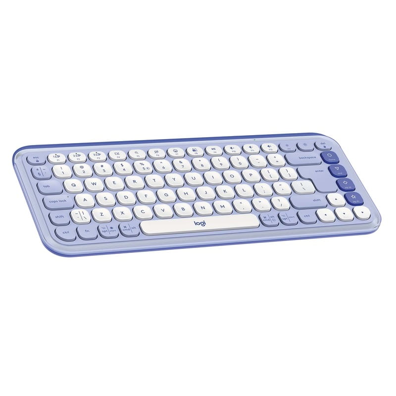 Клавиатура беспроводная Logitech Pop Icon Keys Lilac (920-013074)