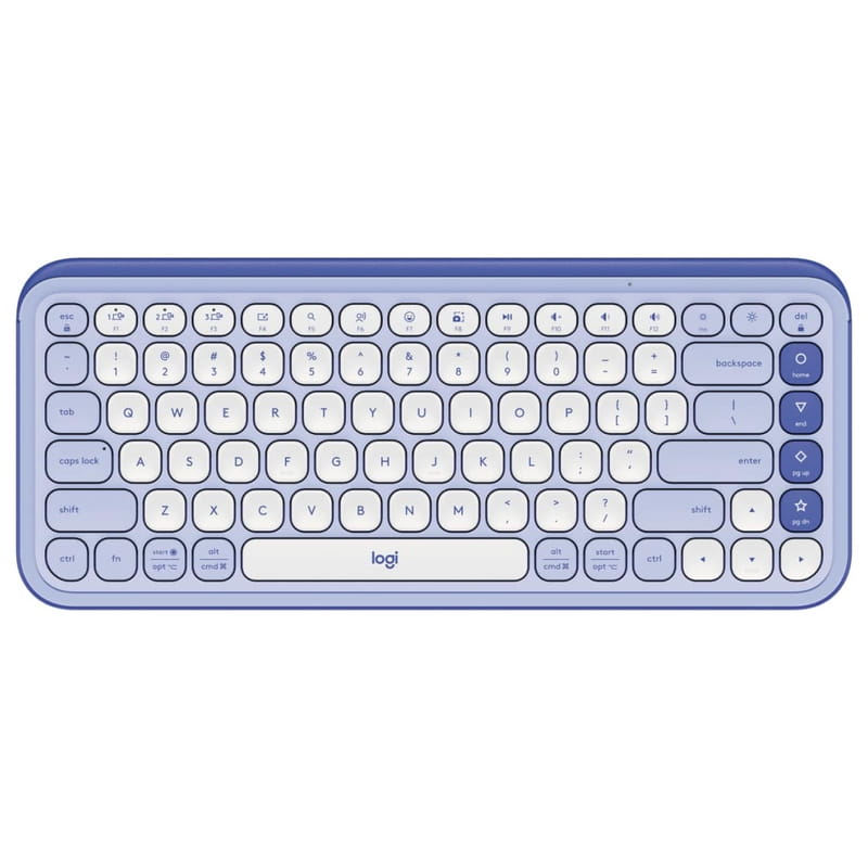 Клавиатура беспроводная Logitech Pop Icon Keys Lilac (920-013074)