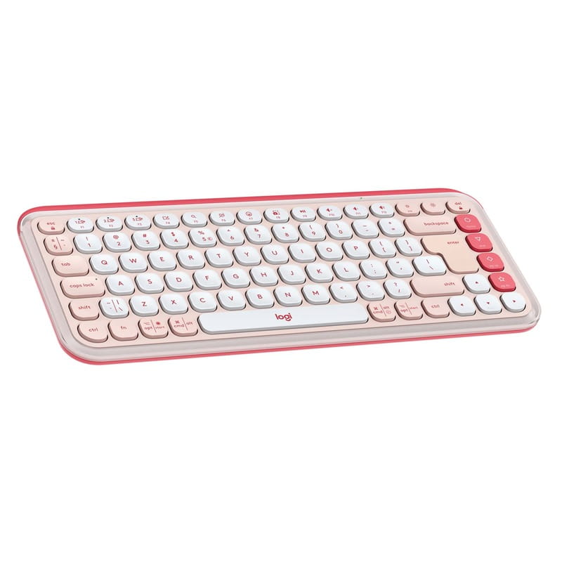 Клавиатура беспроводная Logitech Pop Icon Keys Rose (920-013073)