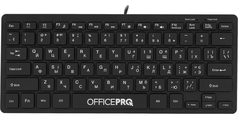 Клавіатура OfficePro SK240 Black