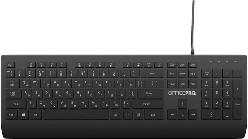 Клавіатура OfficePro SK360 Black