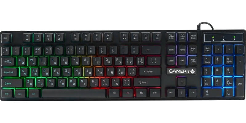 Клавиатура GamePro GK296 RGB Black