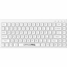 Клавіатура бездротова OfficePro SK955W Bluetooth White