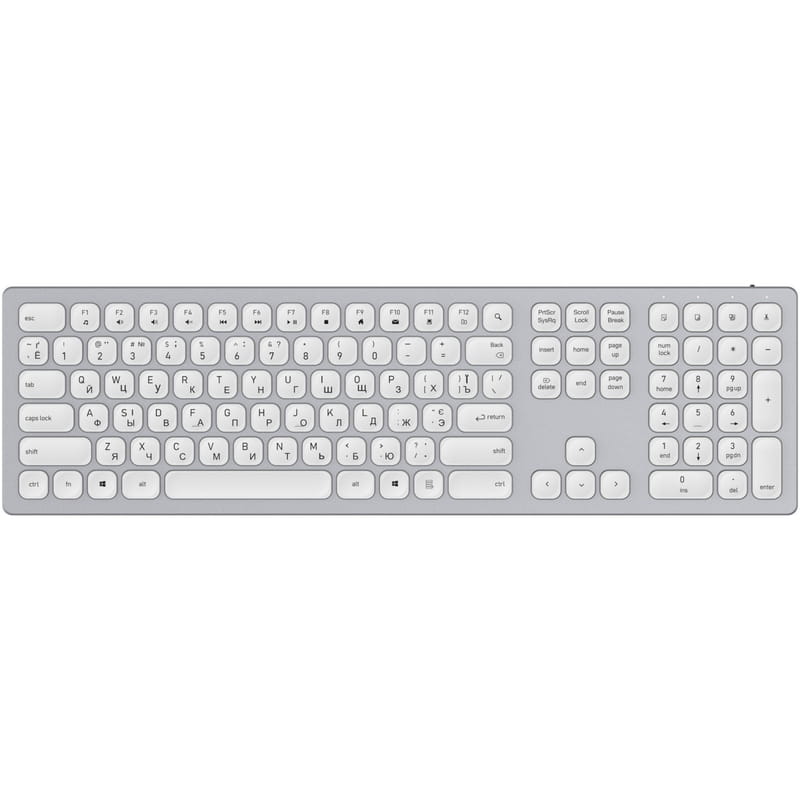 Клавіатура бездротова OfficePro SK1550W White