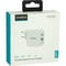 Фото - Мережевий зарядний пристрій Choetech USB Type-C, USB Type-A 65W PD 3.0 QC 3.0 White (PD8002) | click.ua