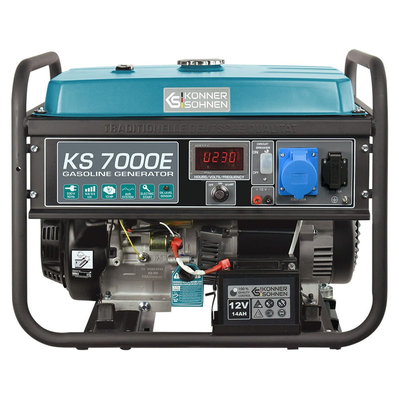 Генератор бензиновий Konner&Sohnen KS 7000E