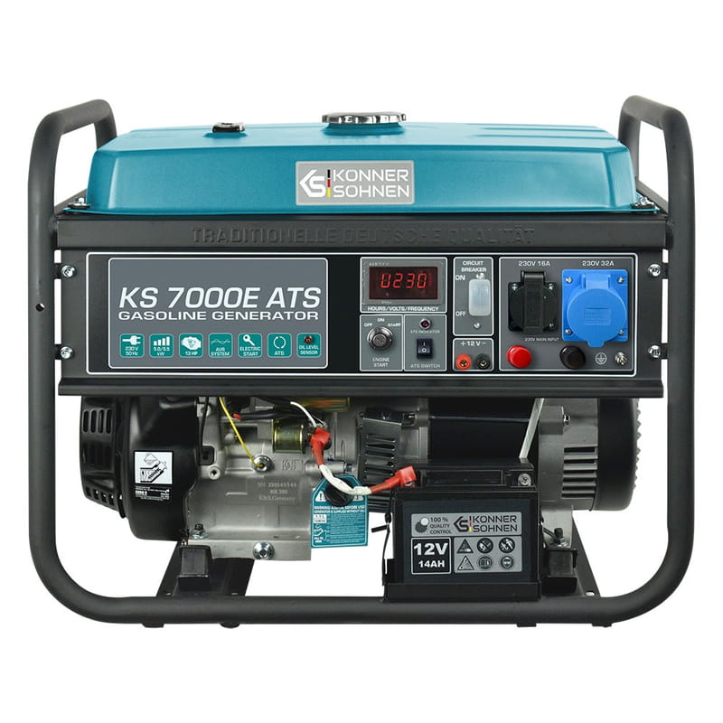 Генератор бензиновий Konner&Sohnen KS 7000E ATS