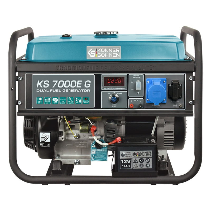Генератор газобензиновий Konner&Sohnen KS 7000E G