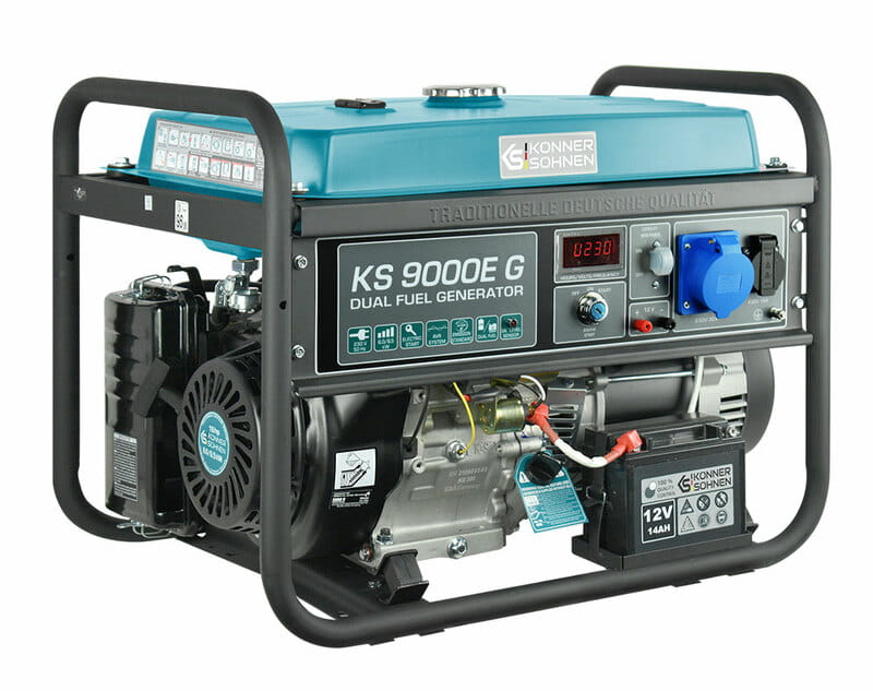 Генератор газобензиновый Konner&Sohnen KS 9000E G