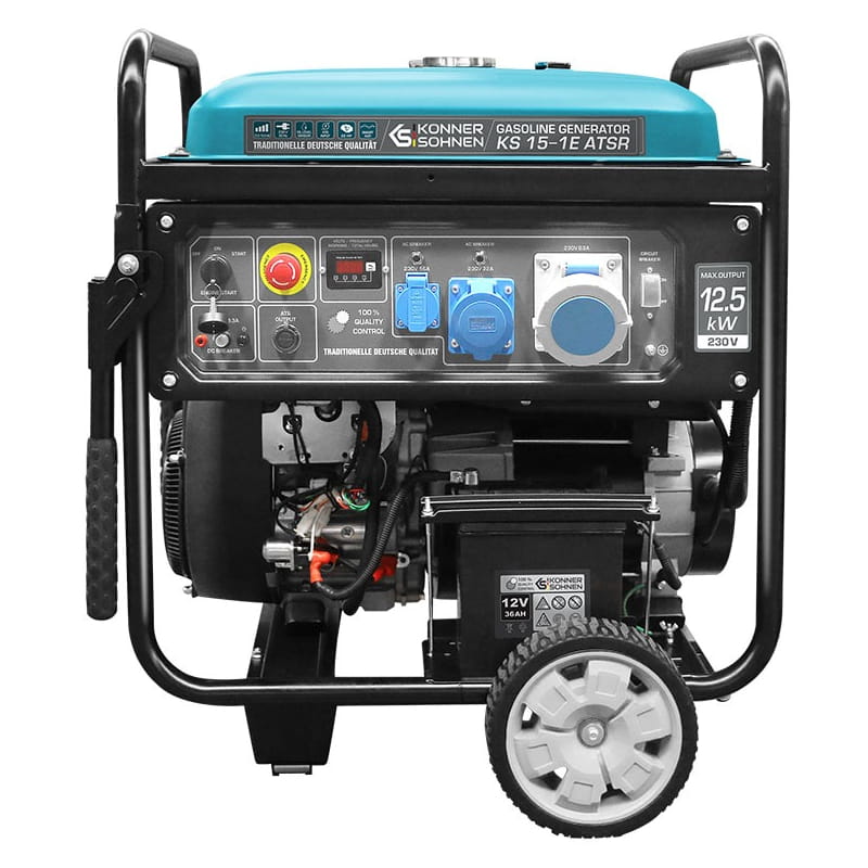 Генератор бензиновий Konner&Sohnen KS 15-1E ATSR