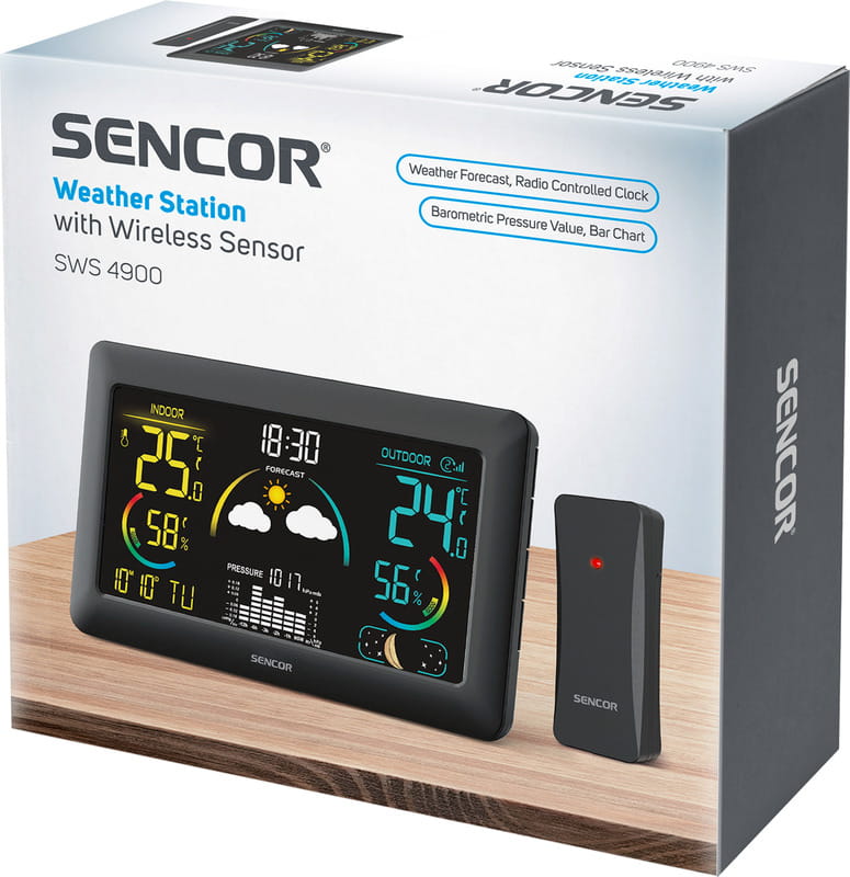 Метеостанція Sencor SWS 4900