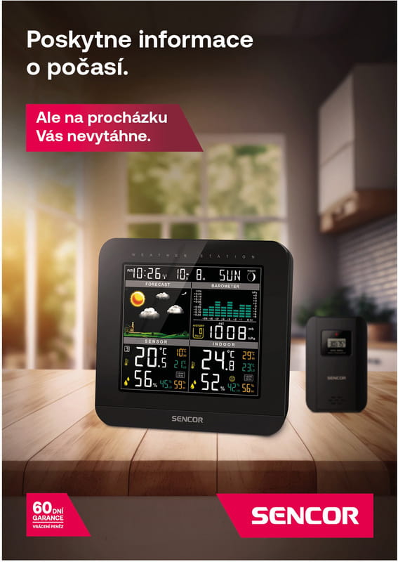 Метеостанція Sencor SWS 5800