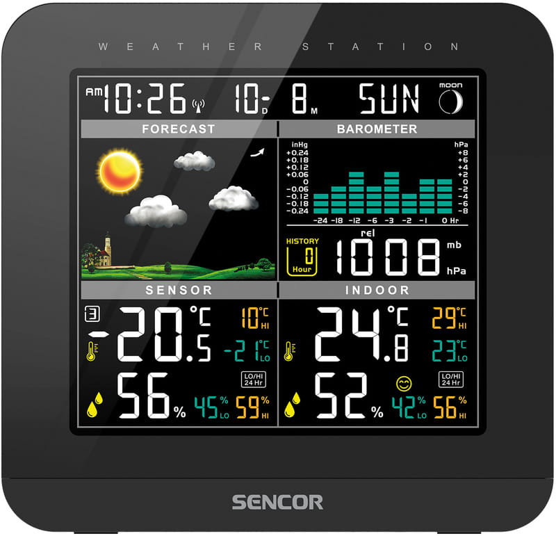 Метеостанція Sencor SWS 5800