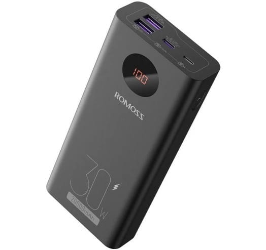 Универсальная мобильная батарея Romoss PEA20 20000mAh Black (PEA20-192-2111H)