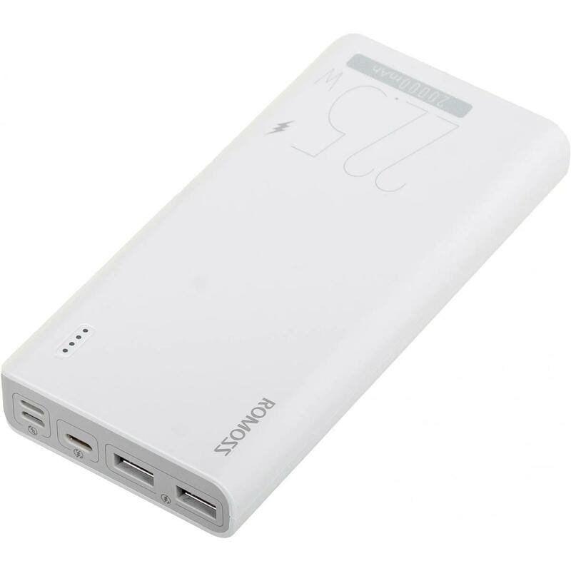 Універсальна мобільна батарея Romoss Sense6F 20000mAh White (PPH80-611-1133H)
