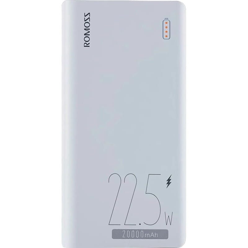 Універсальна мобільна батарея Romoss Sense6F 20000mAh White (PPH80-611-1133H)