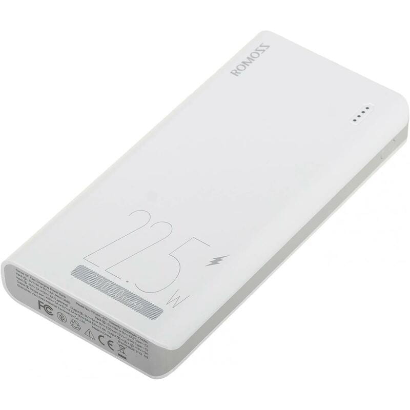 Універсальна мобільна батарея Romoss Sense6F 20000mAh White (PPH80-611-1133H)