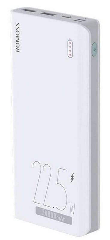 Универсальная мобильная батарея Romoss Sense6F 20000mAh White (PPH80-611-1133H)