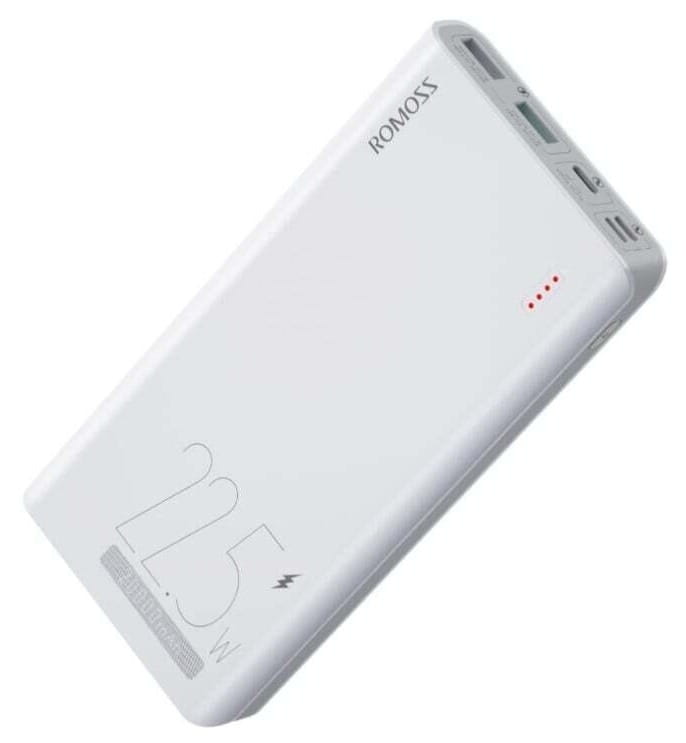 Универсальная мобильная батарея Romoss Sense6F 20000mAh White (PPH80-611-1133H)