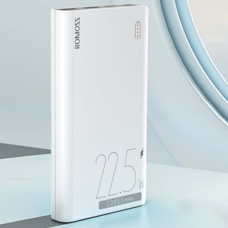 Универсальная мобильная батарея Romoss Sense6F 20000mAh White (PPH80-611-1133H)