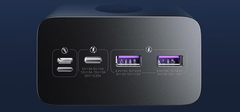 Универсальная мобильная батарея Romoss PEA40 Pro 40000mAh Black (PEA40-282-2133H)