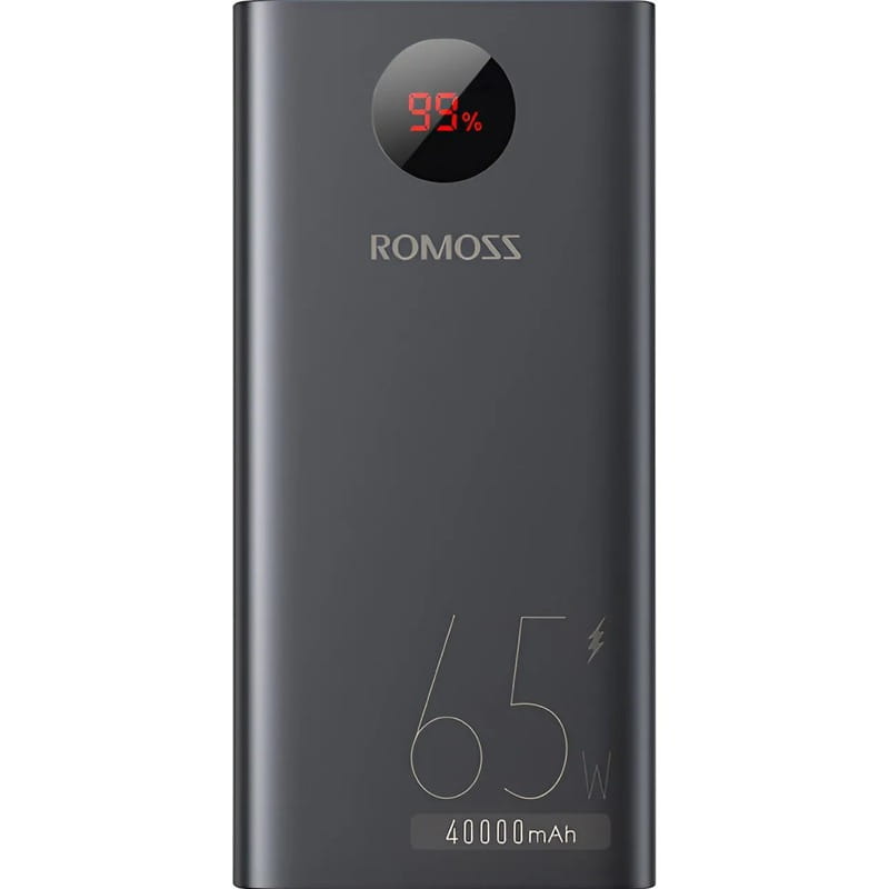 Универсальная мобильная батарея Romoss PEA40 Pro PD 40000mAh Black (PEA40-282-2183H)