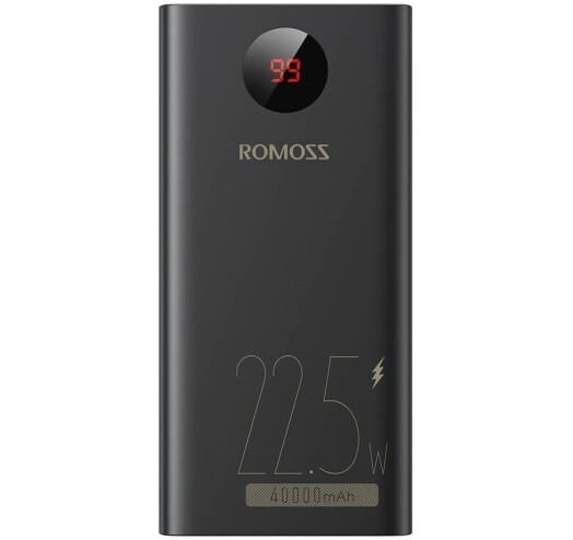 Універсальна мобільна батарея Romoss PEA40PF 40000mAh Black (PEA40-152-2133H)